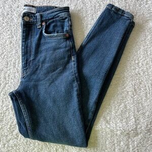 Zara High Waisted Skinny Jeans Size 2